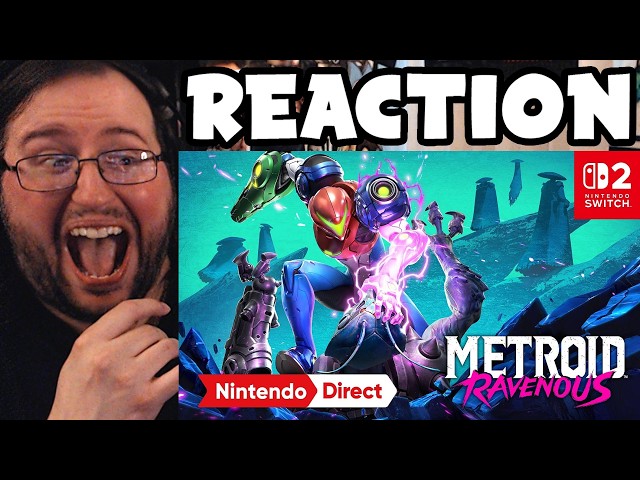 Gor's "Metroid Ravenous Reveal Trailer" REACTION (GAME OF THE SHOW!)