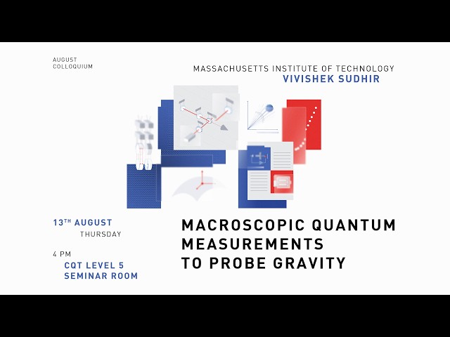 Macroscopic quantum measurements to probe gravity