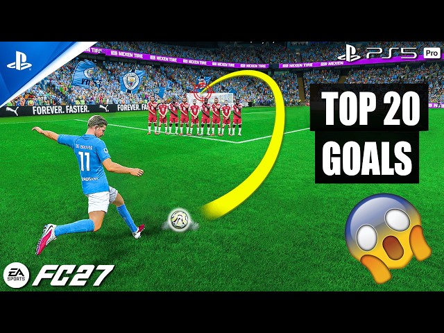 FC 27 | TOP 20 GOALS | PS5 PRO™
