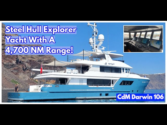 $12M CdM Darwin 106 'Ultimate' FISHING EXPLORER Yacht | M/V 'Uptight'