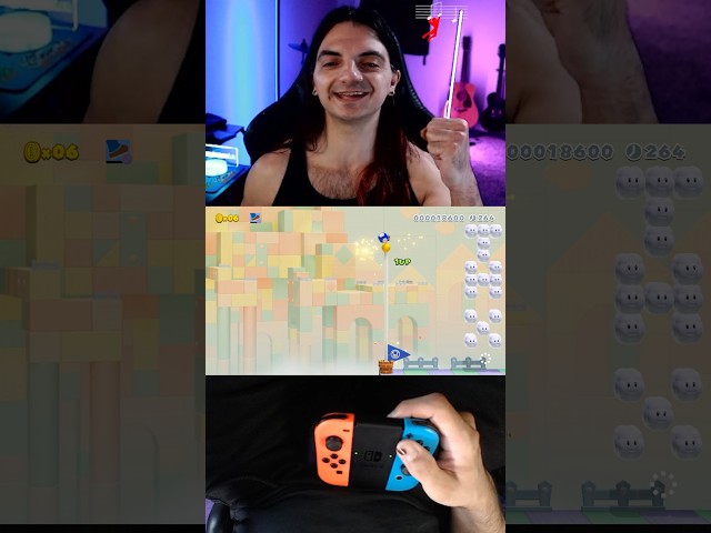 Don't Touch The Ground! | Super Mario Maker 2