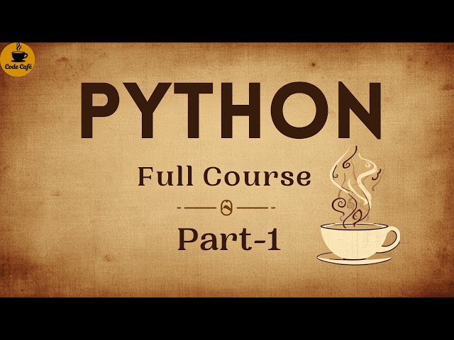 🐍 Python Full Course — Part 1 | Python Programming for Beginners