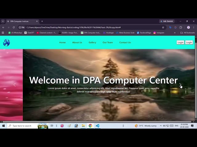 Web Development Part-2 From Scratch | Complete Website Kaise Banaye | HTML CSS JavaScript 