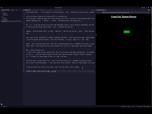 Here We Go .... | New To Web Development | First Stream