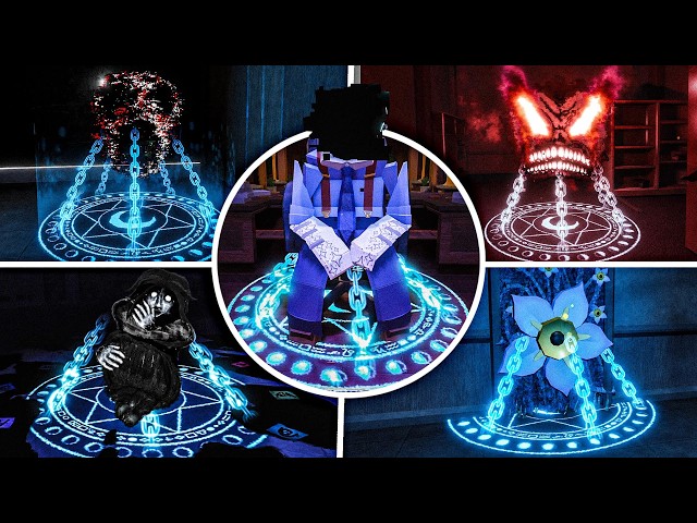 All CRUCIFIX Uses in ARCHIVES! (All Entities) | DOORS: The Archives [Showcase]
