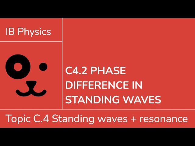 C4.2 Phase difference in standing waves [IB Physics SL/HL]