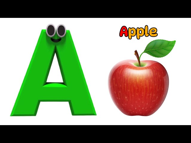 ABC Song Phonics - Toddler Learning Video , A for Apple , Nursery Rhymes , Alphabet song , ABC TV