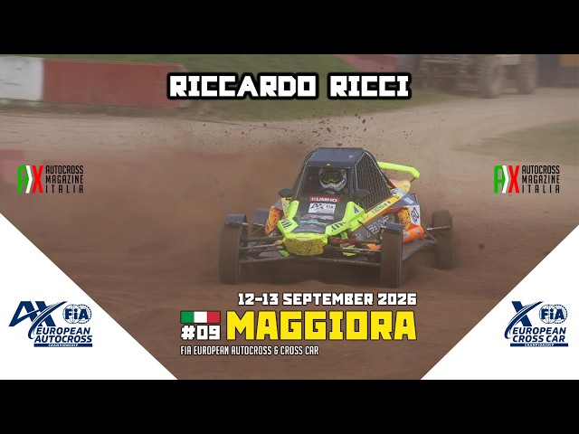 Riccardo Ricci | Maggiora, ITALY 2026 | FIA EUROPEAN AUTOCROSS & CROSSCAR CHAMPIONSHIPS 2026