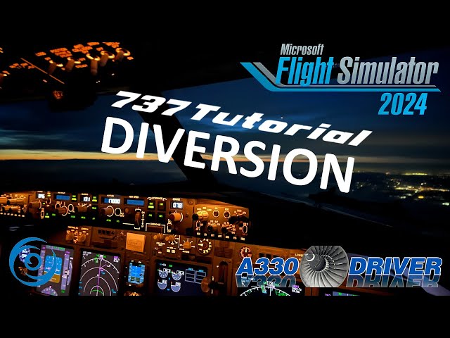 PMDG 737 Virtual Type Rating - Diversion | Real 737 Pilot