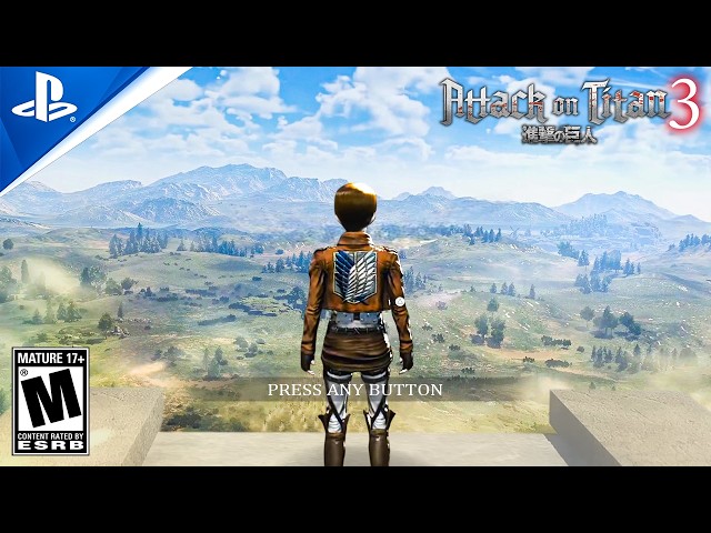 ATTACK ON TITAN 3 - FULL GAME DEMO (4K 60FPS)