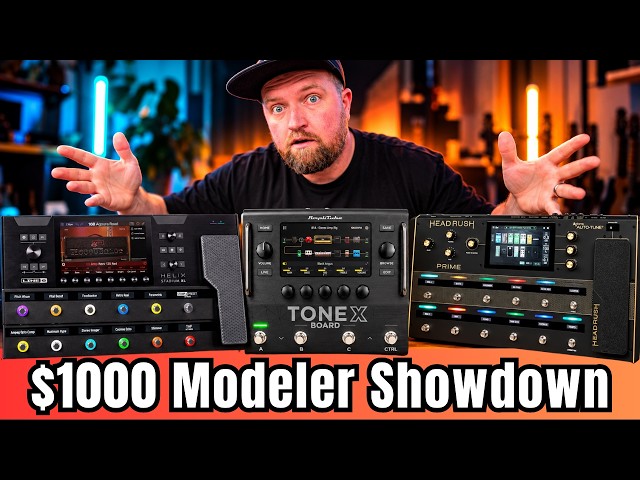 $1,000 Modeler Showdown: Helix LT vs HeadRush Prime vs TONEX Board