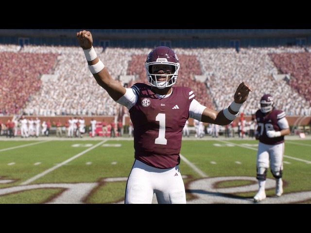 Alabama vs Mississippi State - NCAA Football 10/3 Full Highlights (College Football 27 Sim)
