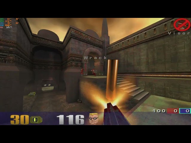 quake iii arena quake3e metal tech team deathmatch part 1