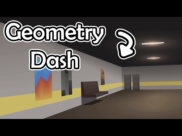 If I forget that I'm playing Geometry Dash, the video ends - Enter 9