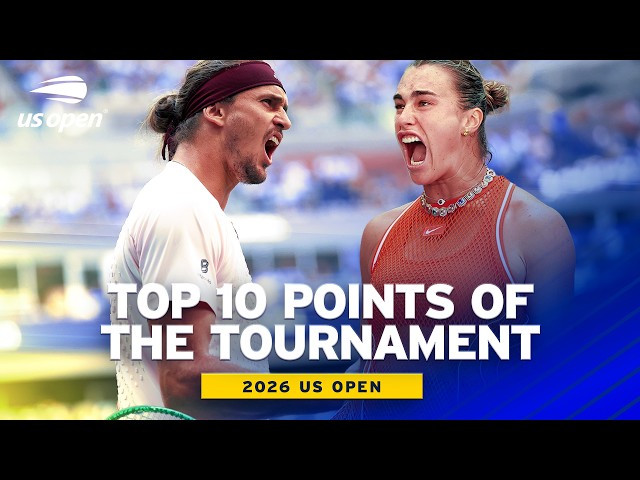 Top 10 Points Of The Tournament | 2026 US Open