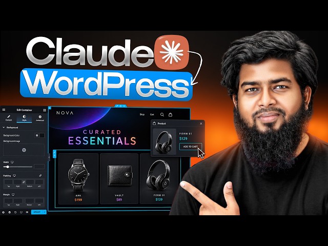 Vibe Code a REAL WordPress Website with Claude AI + Elementor