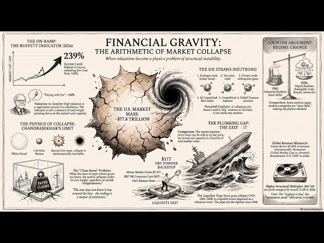 The 239% Paradox: Intangible Capital vs. The Physics of Financial Collapse