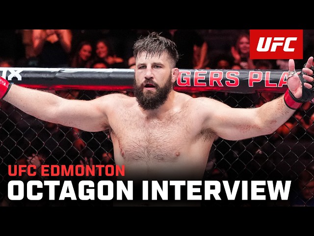 PUT ME IN THE VIDEO GAME | Tanner Boser Octagon Interview | UFC Edmonton