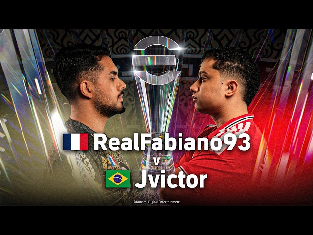 CONSOLE ROUND OF 8 | RealFabiano93 vs Jvictor - eFootball™ Championship World Finals 2026