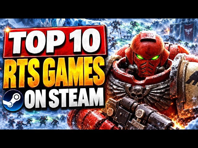Top 10 Best RTS Games on Steam (Strategy Games)