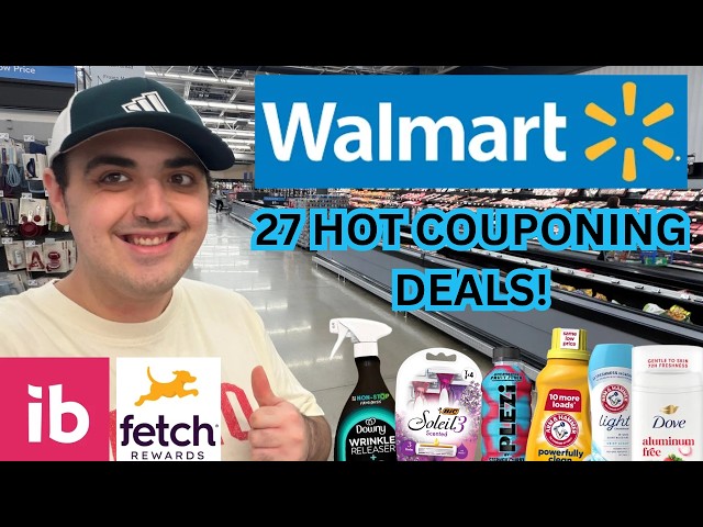 27 HOT WALMART COUPONING DEALS! ~ THESE DEALS ARE UNREAL! ~ FETCHOPIA + IBOTTA DEALS ~ OCTOBER 2026