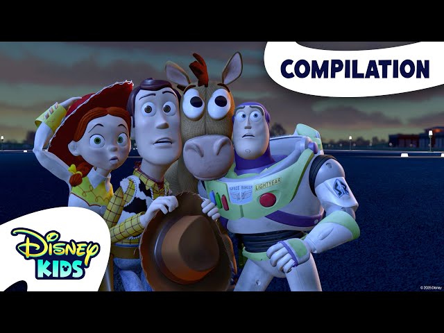 Adventures Through Toy Story 🤠👨‍🚀 | Pixar's Toy Story | ‪@disneykids