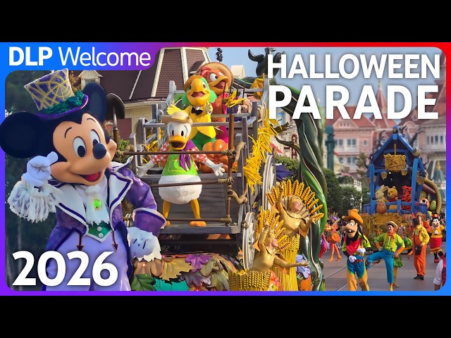 [4K Multi-Plan] Mickey's Halloween Celebration Parade & Show 2026 - Disneyland Paris