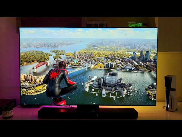 LG OLED C5 + PS5 PRO | Spider Man 2 Gameplay (4K 60FPS HDR)