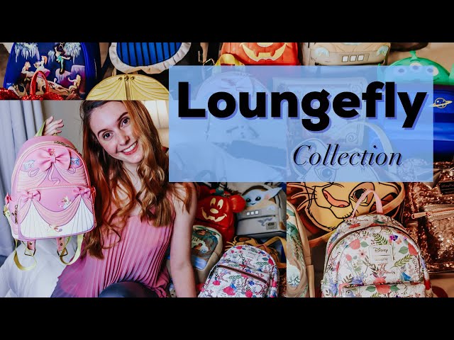 Disney LOUNGEFLY COLLECTION! Loungefly bag collection, mini backpacks and more!