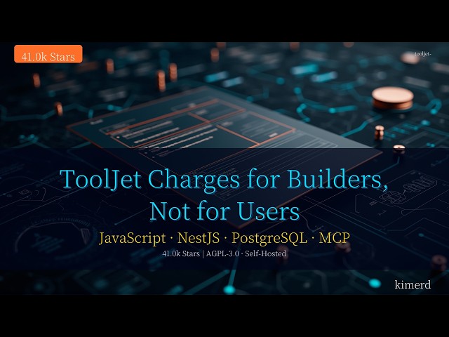 ToolJet, End to End: Internal Tools Without Writing Frontend Code