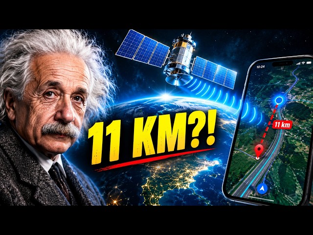 Without Einstein, GPS Would Be Wrong by 11 KM Every Day 🤯
