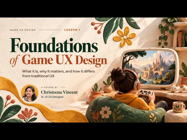 Game UX Design: Lessons 1–4 | Cognitive Science, Memory, Usability & Motivation