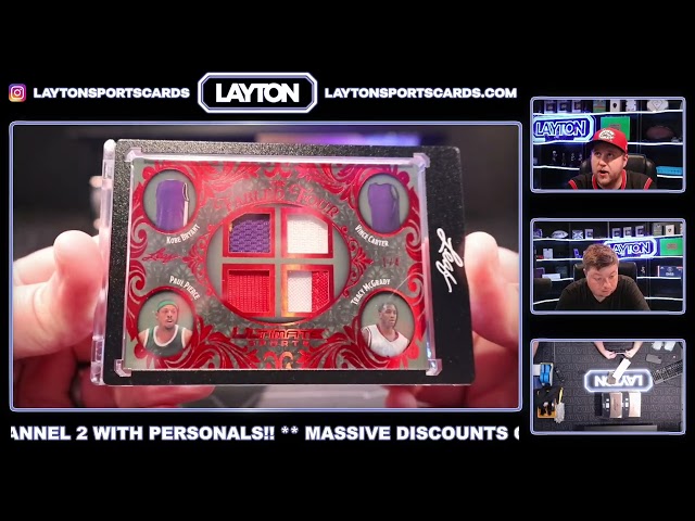 2026 Leaf Ultimate Sports Hobby 10 Box Case Break #3   RANDOM HIT STYLE GUARANTEED HIT PER SPOT!