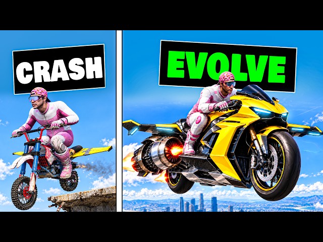 Every Time I Crash, My Flying Bike Evolves in GTA 5