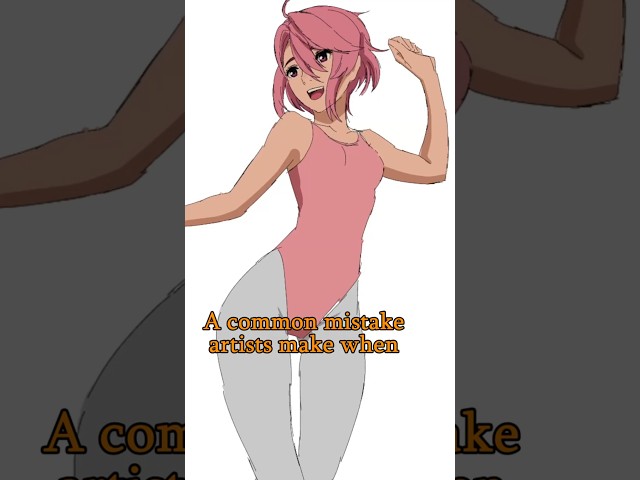 Mistake When Drawing Lines - Quick Art Tips #art #sketch #shorts #tutorial #drawingtutorial #anime