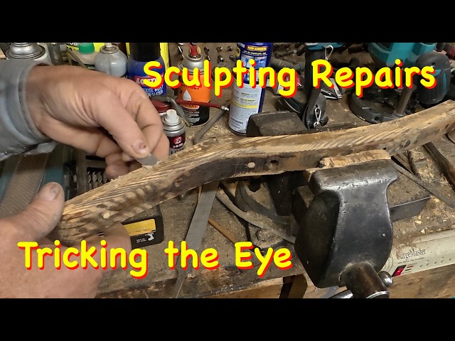Sculpting Old Wood So It Fits Into a New Coach | Engels Coach Shop