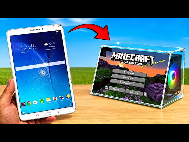 I Built a Mini PC From an Old Tablet!