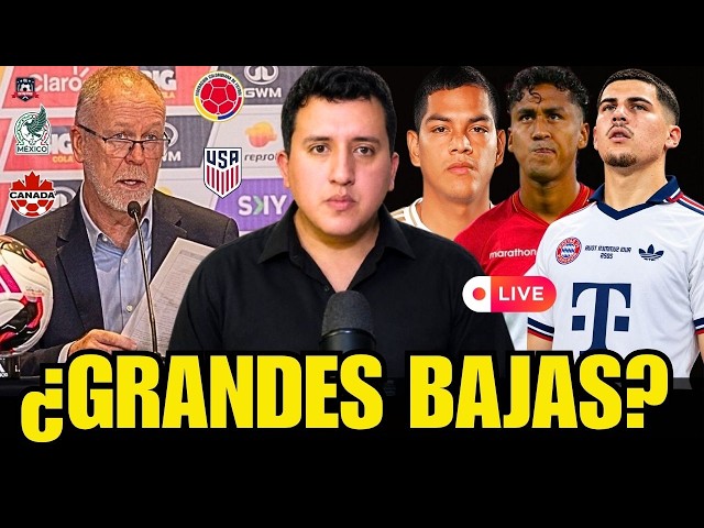 🔴 MANO MENEZES ANNOUNCED THE PERU SQUAD | PERUVIAN NATIONAL TEAM