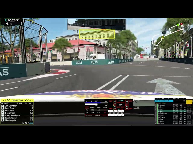 rFactor 2 - Alfa Romeo 155 @ Baku
