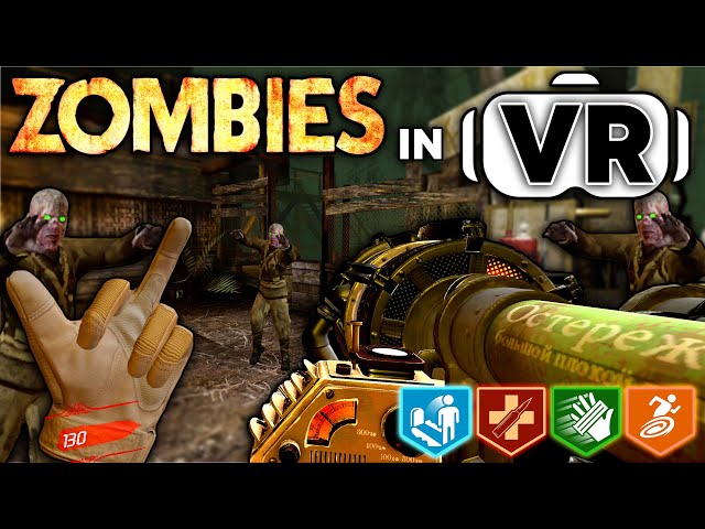 You need to see COD Zombies in Virtual Reality... | Contractors VR Zombies Mods