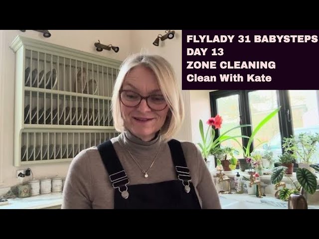 Flylady 31 Baby Steps Day 13 Flylady Zone Cleaning & Zone Missions #flyladysystem #zonecleaning