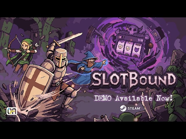 Slotbound—Demo Gameplay | Fuses Explosive 3x3 Slot Machine Jackpots With Deep Autobattler Strategy