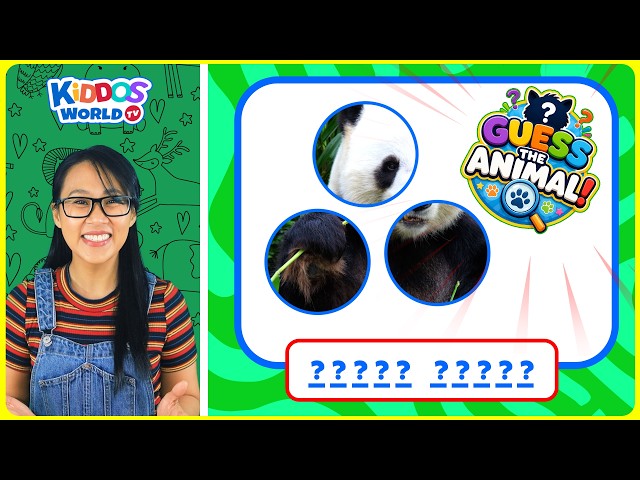 Can You Guess the Animal? | Fun Guessing Activity for Kids Learning with Miss V