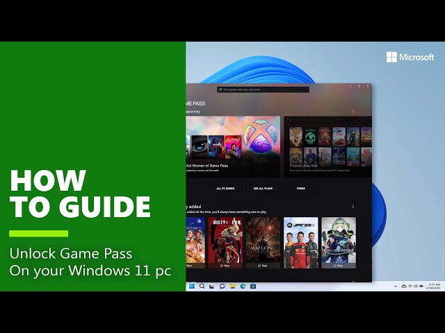 Game Pass on Windows 11 PCs