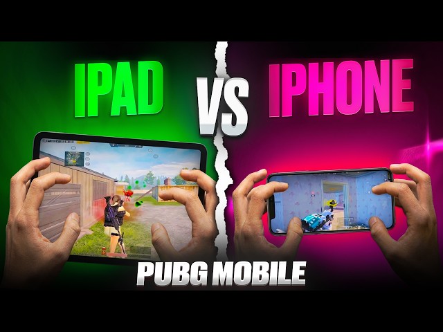 😱IPAD OR PHONE? WHICH IS BETTER IN PUBG MOBILE...?
