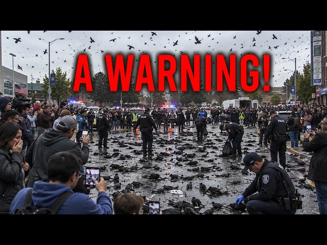 🔥 CROWS FALLING FROM THE SKY! 🔥 A SOLEMN WARNING FROM HEAVEN??