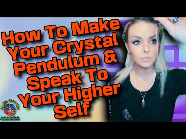 Pendulum Dowsing- How to Calibrate & Get Started How To Make Crystal Pendulums