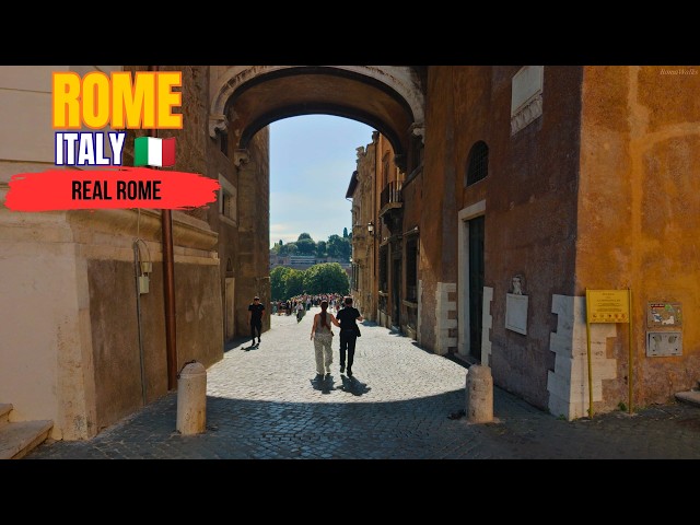 Rome in Real Time - A Morning in Rome 🇮🇹 | Classic Cars & Hidden Corners
