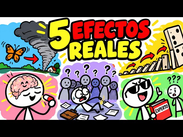 5 EFECTOS que parecen inventados, pero son reales 🦋💊