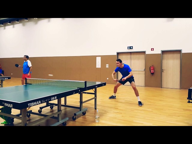 Table tennis training  - Simple exercise for short  leg movements  - 2019
